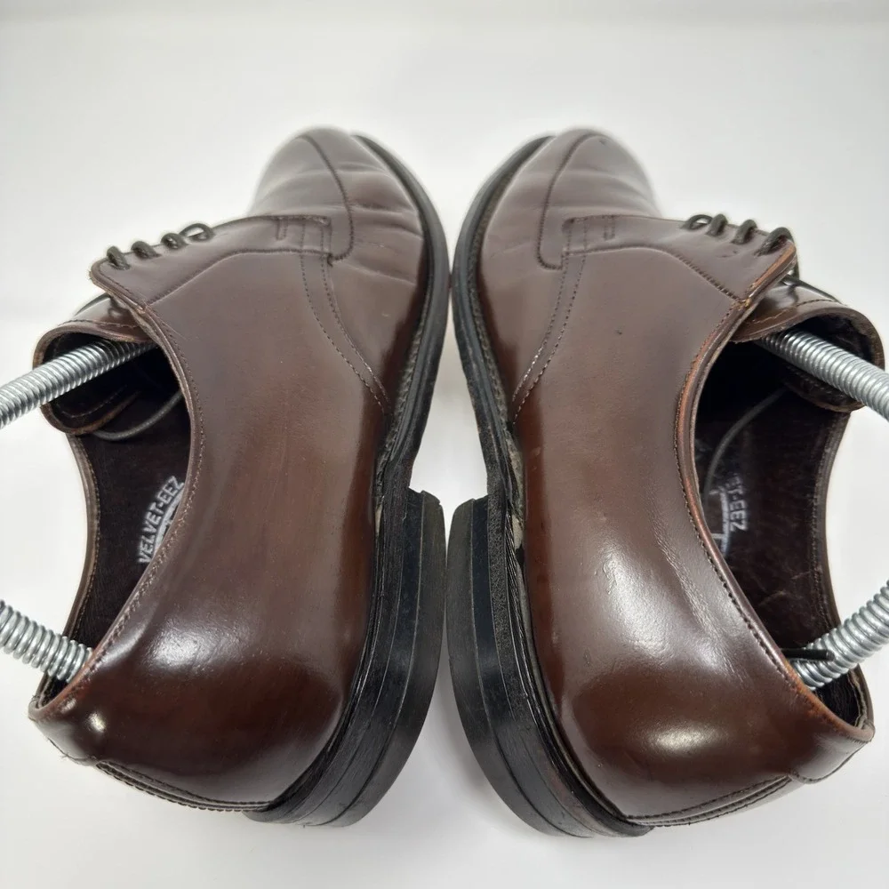 Vintage O'Sullivan Executive Imperials Mens Leather Oxford‎ Size 6.5D Brown USA